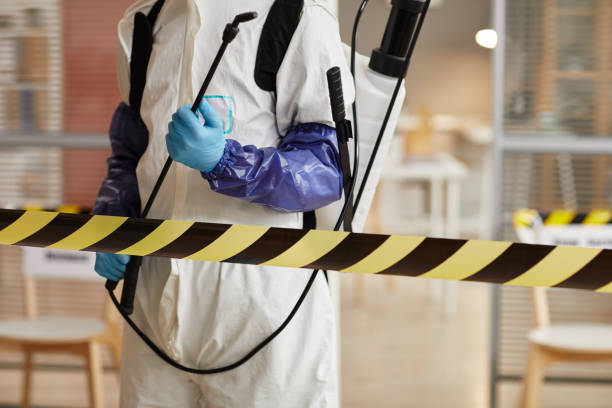 Professional Biohazard technician working in Hastings, PA